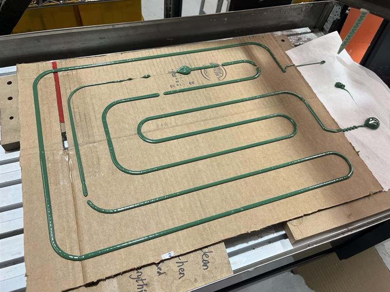 CNC Adhesive Layout