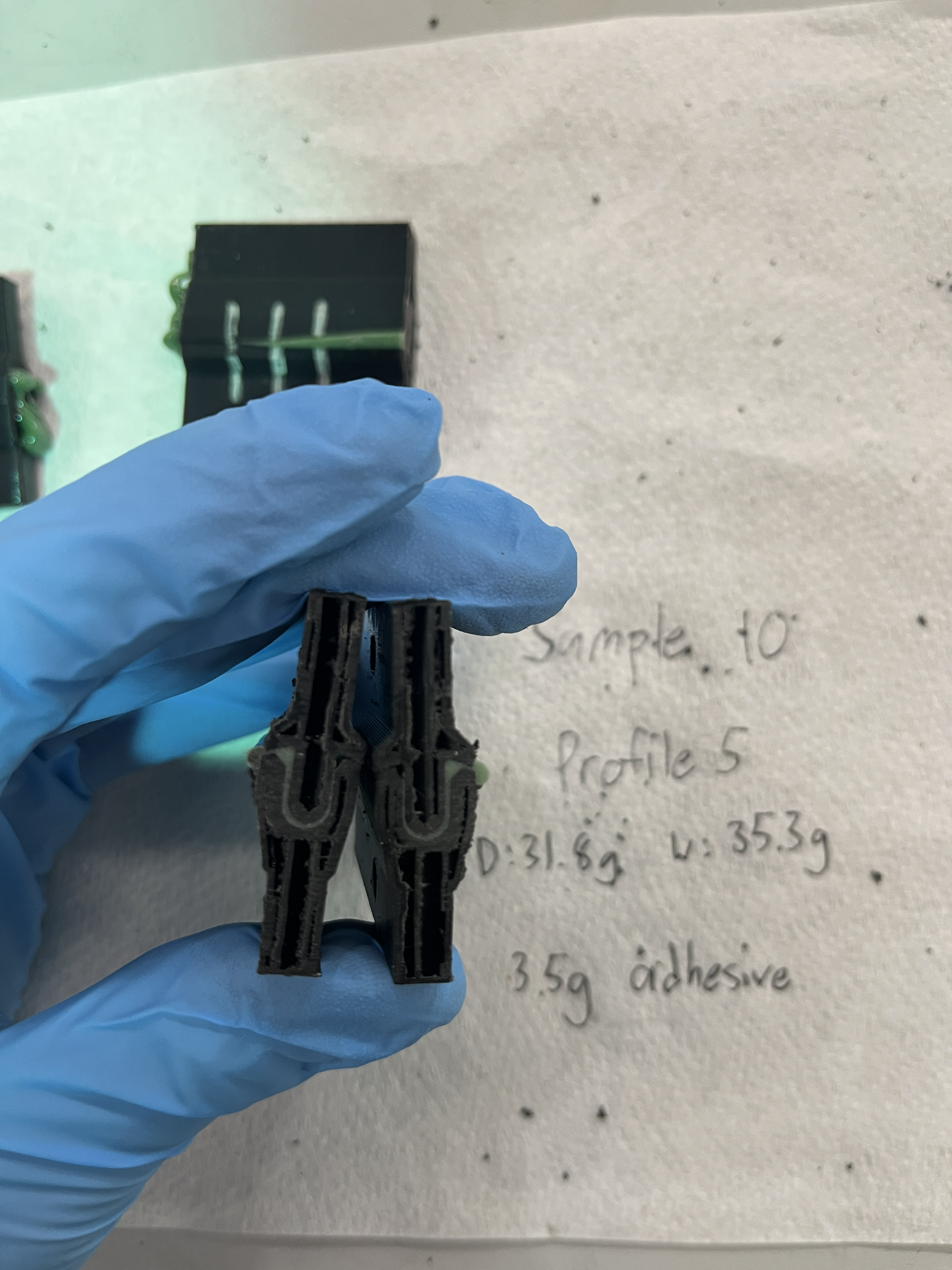 Wetout Test with Different Joint Geometry