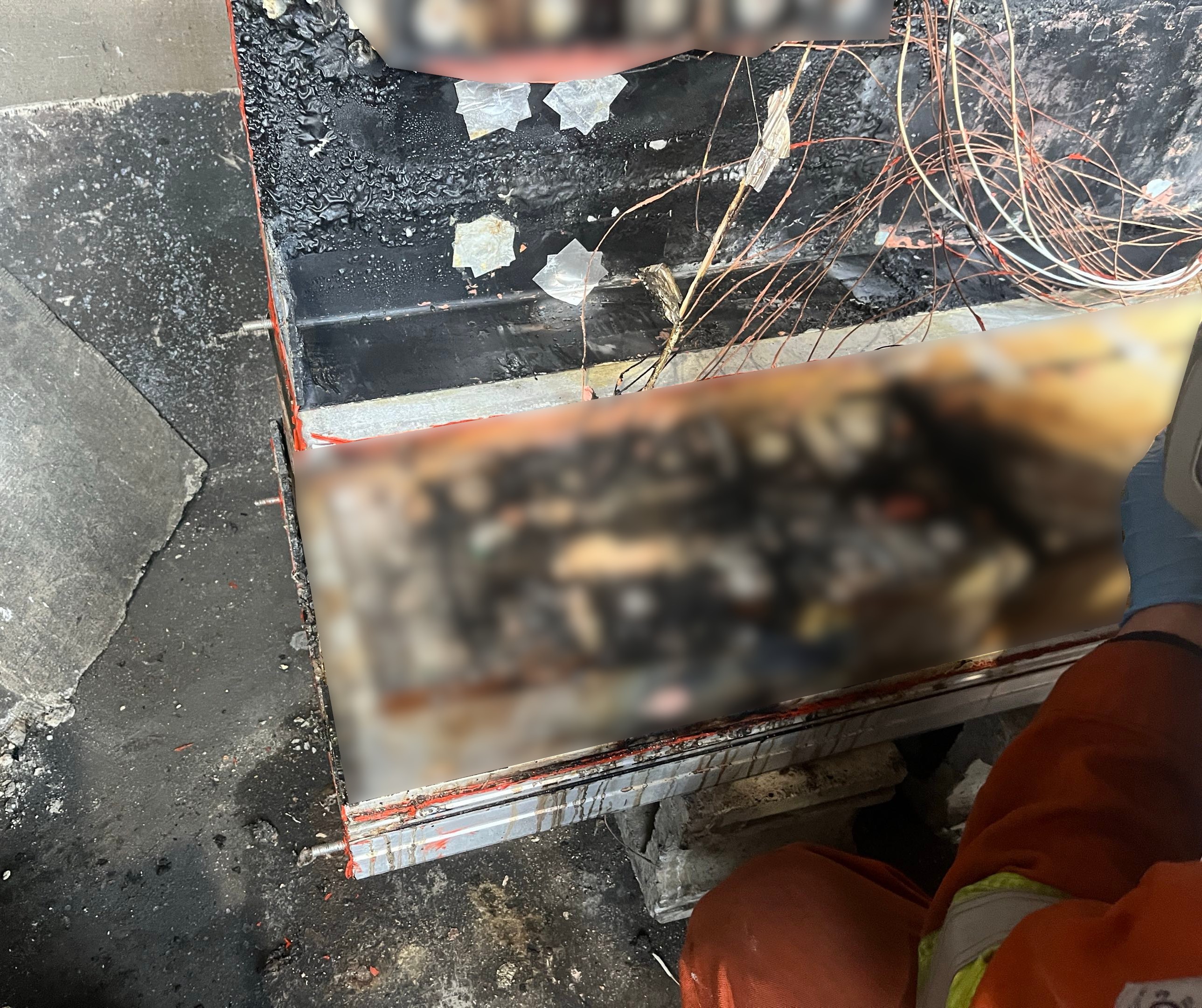 Aftermath of a Thermal Runaway Test