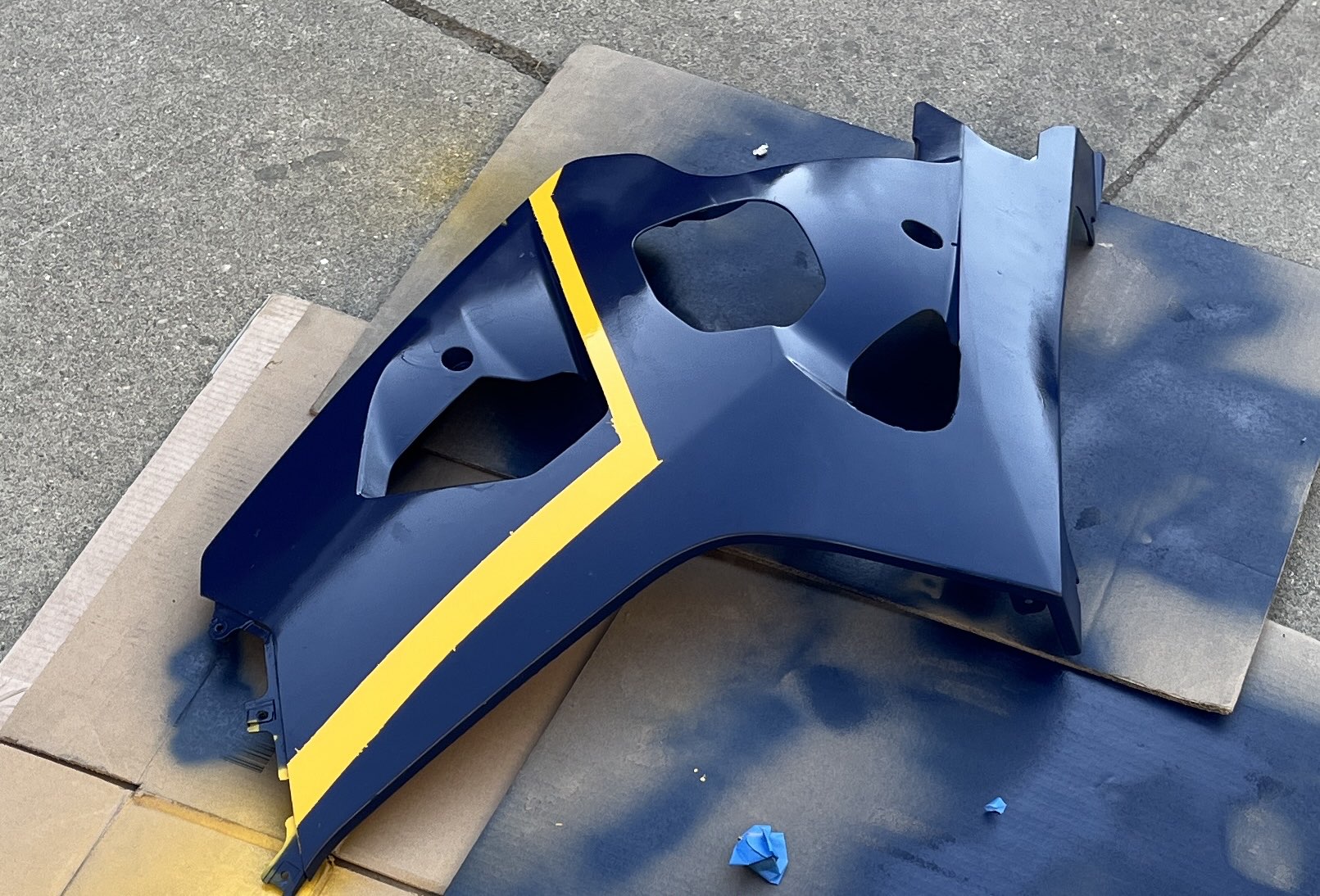 I was Responsible for Painting the Bike