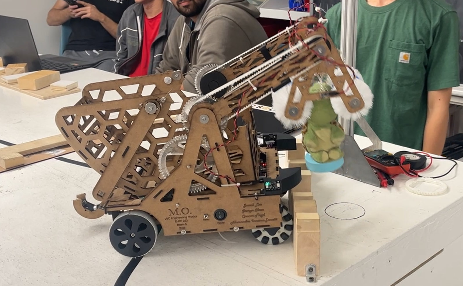 Robot Picking up Pet