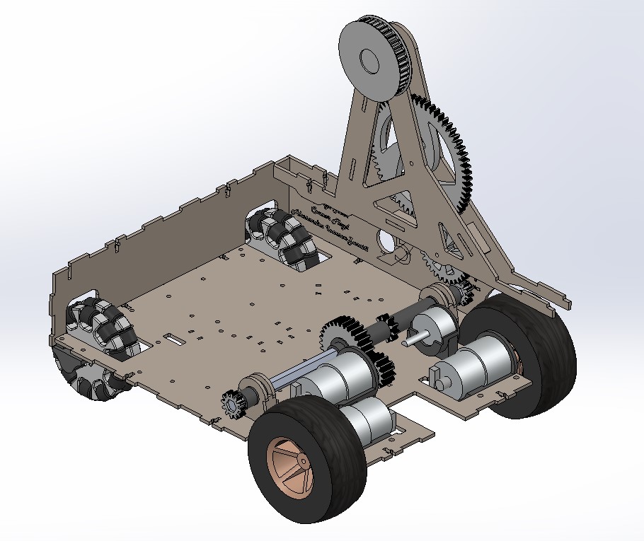 CAD of Robot Chassis